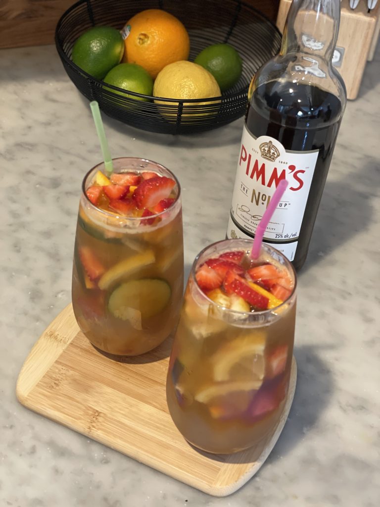 pimms cup, rereshing cocktail